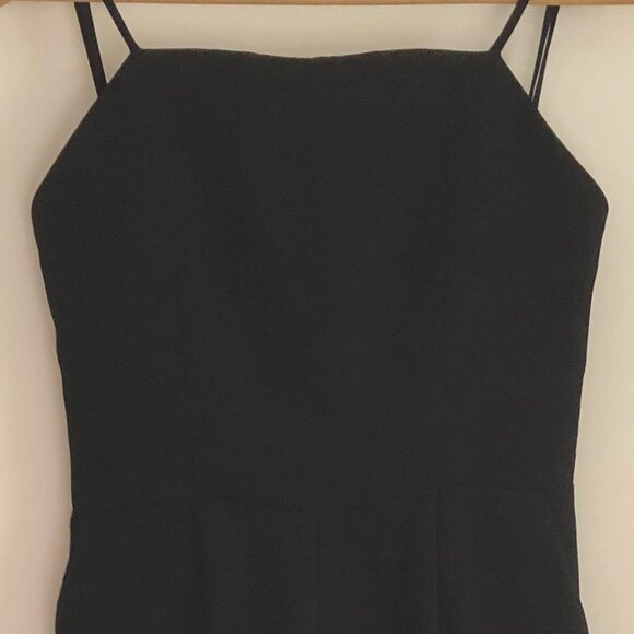 Pinkyotto Jumpsuit Crepe Black Wide Leg SIZE S - Picture 4 of 4